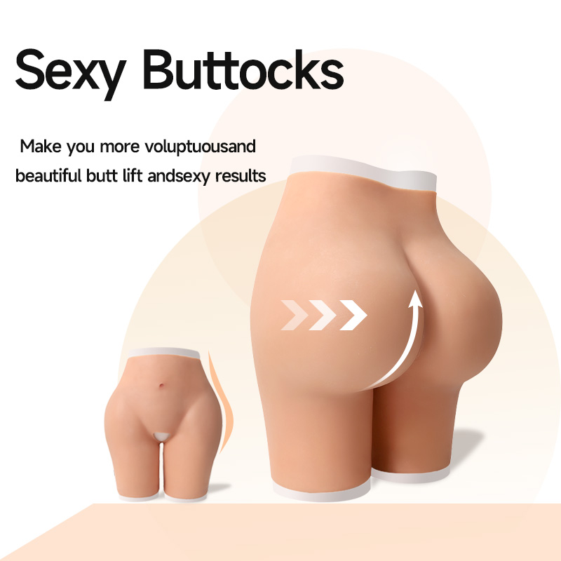 Silicone BBL Butt Lifter Short Food Grade Silicone Butt Hips Pads Span Silicone Buttocks Firm Shapers for Women Thick Shapewear